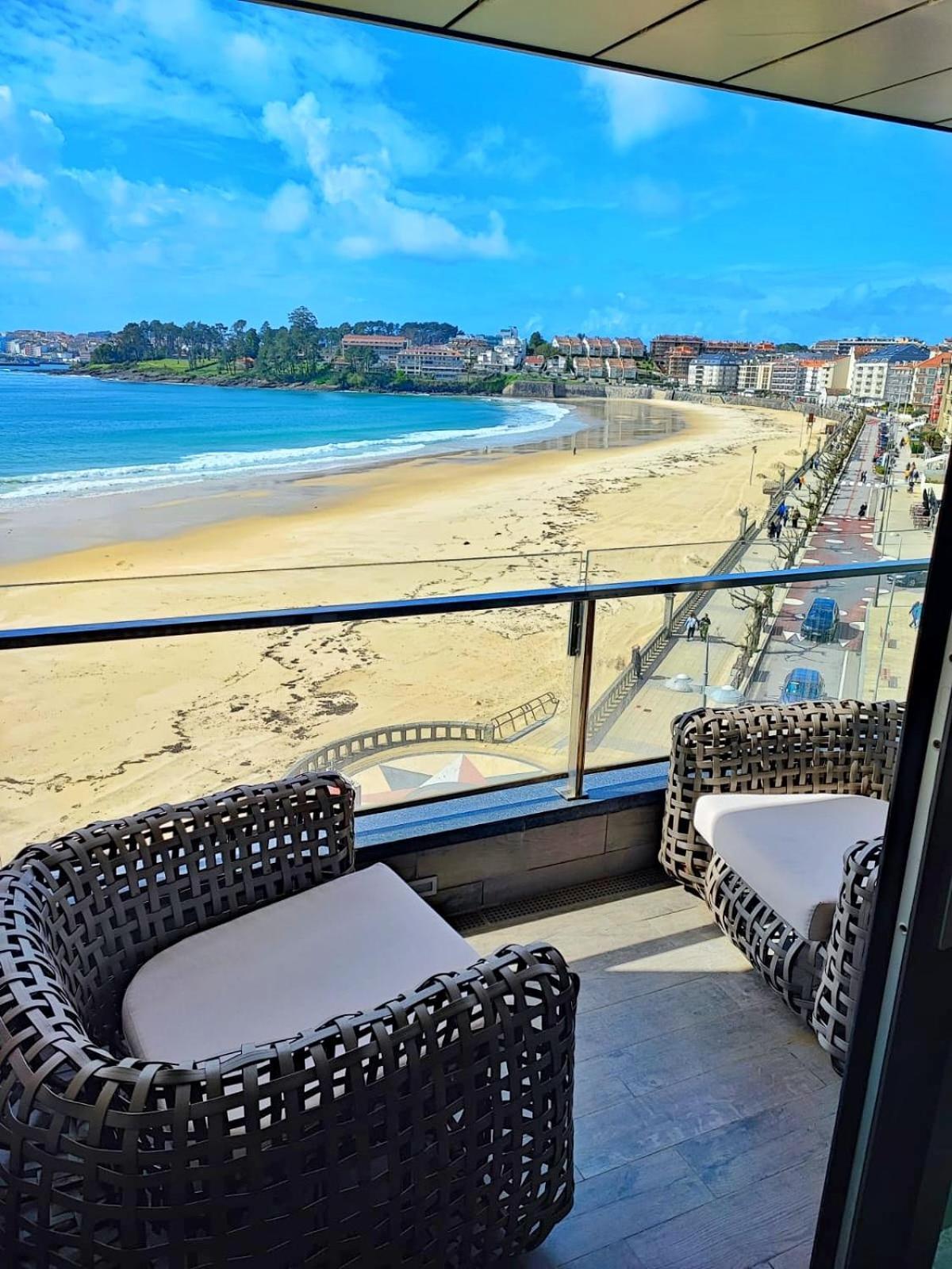 Luxury Centro Silgar Apartment Sanxenxo Luaran gambar