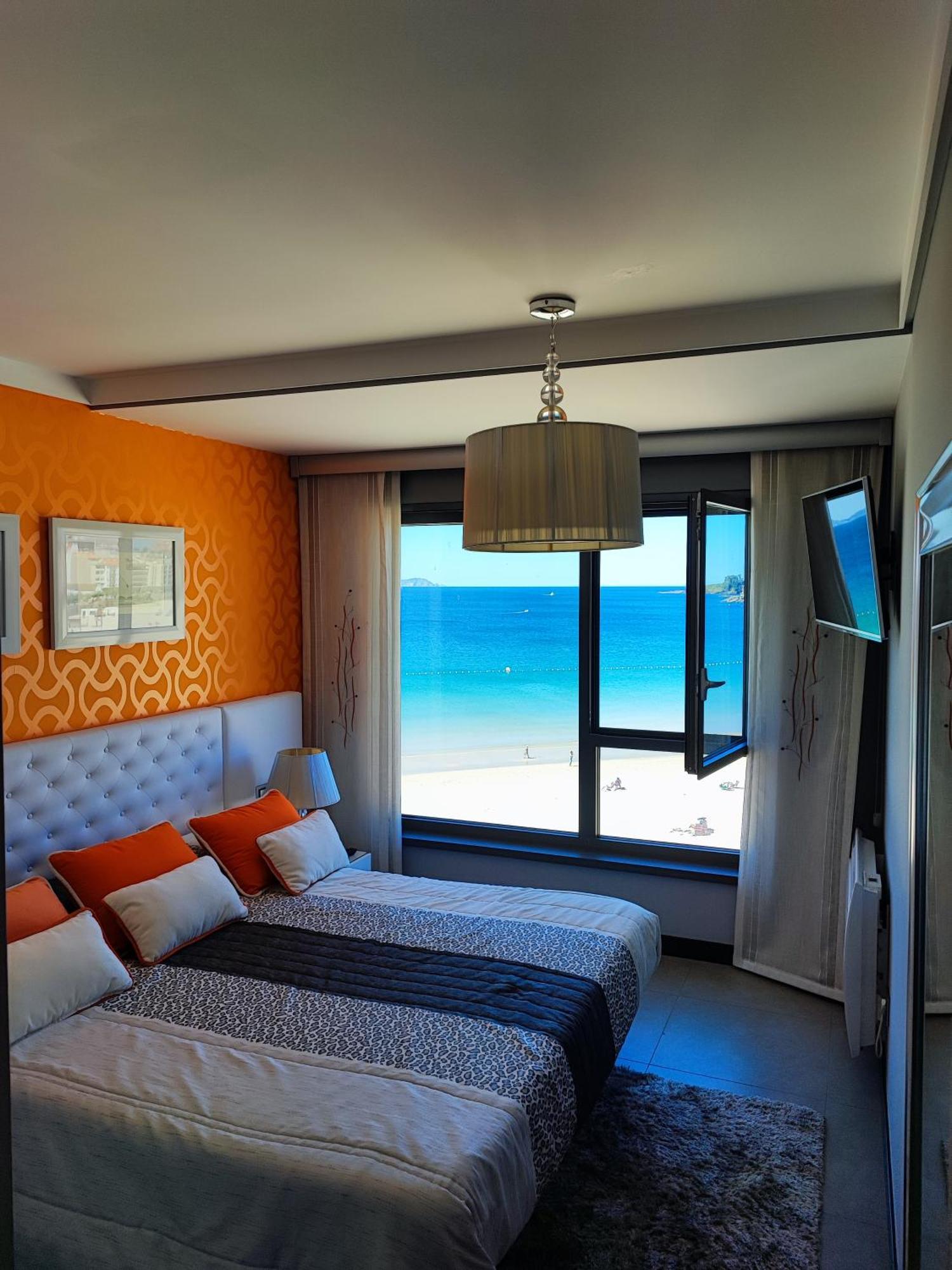 Luxury Centro Silgar Apartment Sanxenxo Luaran gambar
